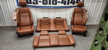 Load image into Gallery viewer, 2010-2014 Ford Mustang GT Convertible Mahogany Seat Set OEM0