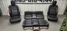 Load image into Gallery viewer, 2010-2015 Chevrolet Camaro SS Black Leather Seat Set OEM0