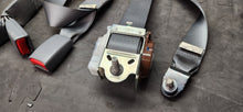 Load image into Gallery viewer, 2011-2014 Ford F-150 Super Cab Grey Rear Seat Belt Set OEM11