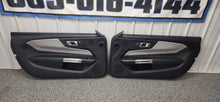Load image into Gallery viewer, 2024-2025 Ford Mustang GT V6 LH & RH Space Gray Insert Door Panel Set OEM