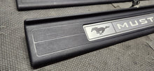 Load image into Gallery viewer, 2015-2023 Ford Mustang GT Door Sill Scuff Plate SET OEM