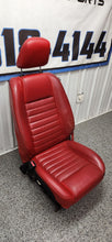 Load image into Gallery viewer, 2005-2009 Ford Mustang GT Red Leather Front Seat Set OEM7