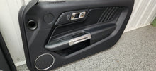 Load image into Gallery viewer, 2015-2023 Ford Mustang GT V6 EcoBoost LH & RH Leather Insert Door Panel SET OEM