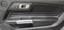 Load image into Gallery viewer, 2015-2023 Ford Mustang GT V6 Leather Insert Door Panel Set "Memory" OEM4