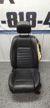 Load image into Gallery viewer, 2010-2014 Ford Mustang GT Convertible Black Leather Seat Set Front Back OEM16