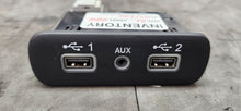 Load image into Gallery viewer, 2017-2023 DODGE Challenger Center Console Dual USB W/ AUX Port Media Hub - OEM1
