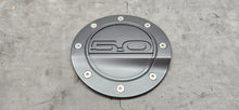 Load image into Gallery viewer, 2015-2023 Ford Mustang Drake 5.0 Black Fuel Filler Door0
