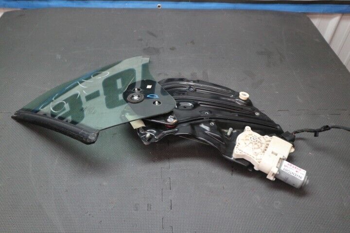 2015-2017 Ford Mustang Convertible LH Driver Quarter Window & Motor OEM