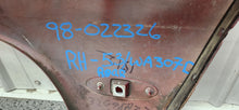 Load image into Gallery viewer, 1997-2004 Chevrolet Corvette Coupe RH Passenger Rear Quarter Panel Red OEM
