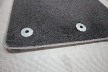 Load image into Gallery viewer, 2015-2023 Ford Mustang Floor Mat Cloth "FRONT" Red Stitching OEM
