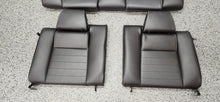 Load image into Gallery viewer, 2011-2014 Ford Mustang GT Convertible Black Leather Rear Seat-OEM8
