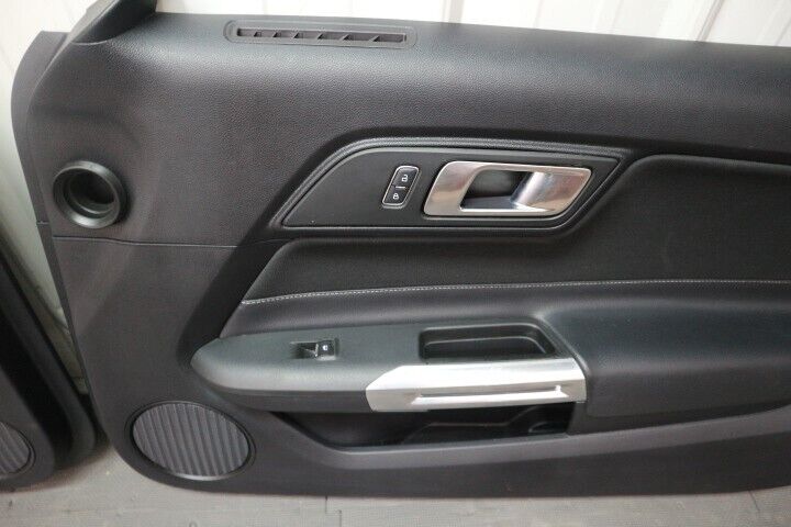 2015-2023 Ford Mustang GT V6 EcoBoost LH & RH Door Panel Black "Cloth" -OEM