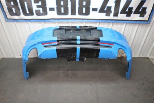 2013-2014 Ford Mustang GT Rear Bumper Cover "Light Blue" OEM