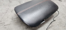 Load image into Gallery viewer, 2015-2023 Ford Mustang GT Center Console Lid Armrest Black w/ Red Stich OEM3
