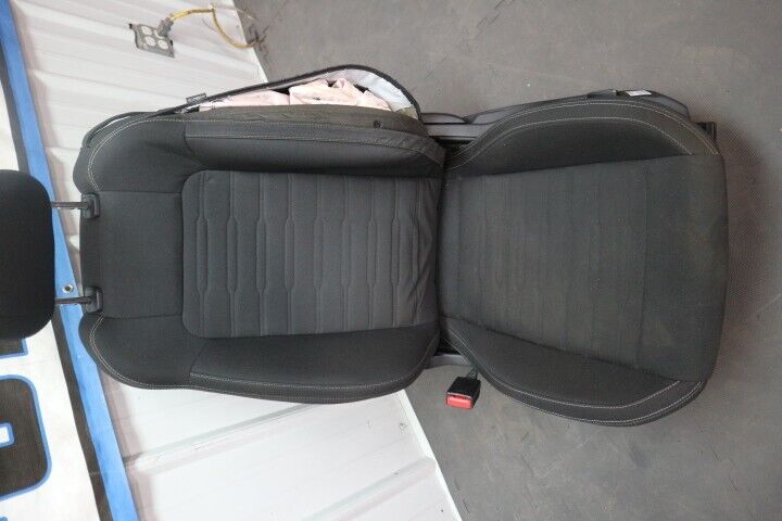 2015-2017 Ford Mustang GT Black Cloth Seat Set Power OEM