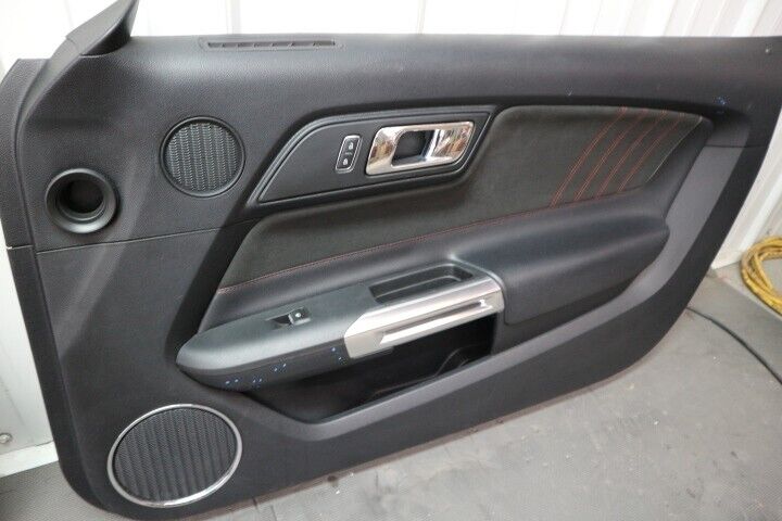 2015-2020 Ford Mustang CS EcoBoost LH & RH Door Panel Black "Sude" OEM