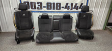 Load image into Gallery viewer, 2018-2023 Dodge Challenger Scat Pack Black Suede/Cloth Seat Set - OEM0
