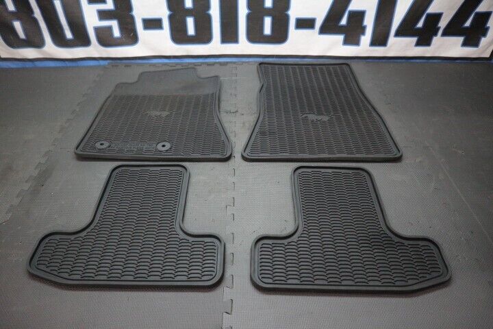 2015-2023 Ford Mustang Rubber Floor Mat Front & Rear OEM