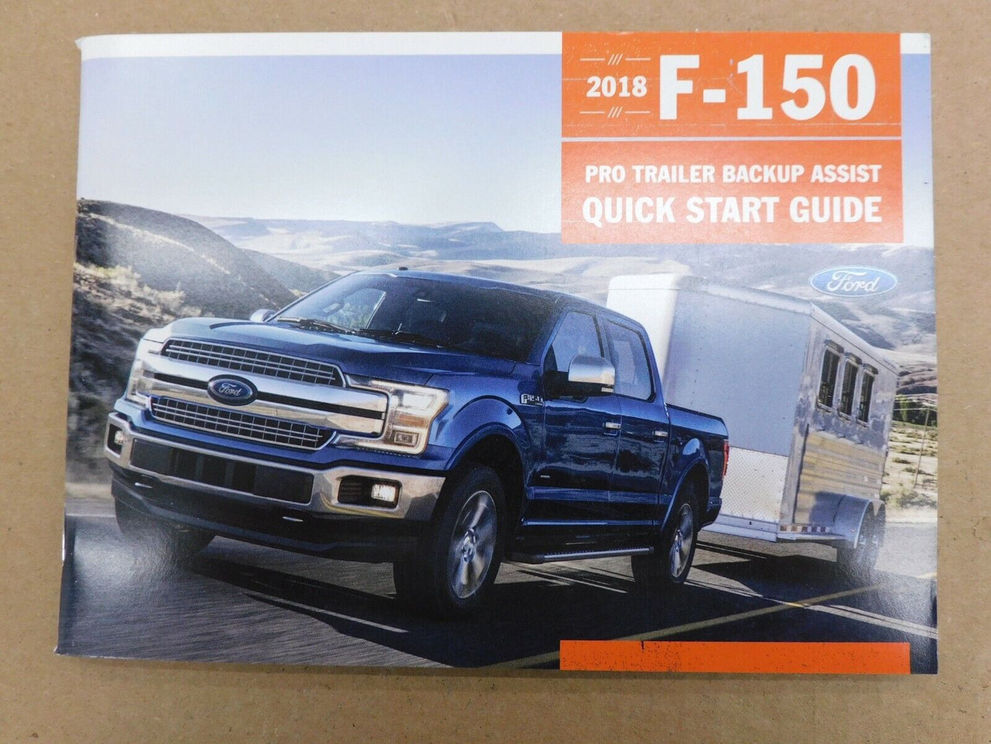 2018 FORD F150 Owners Manual OEM