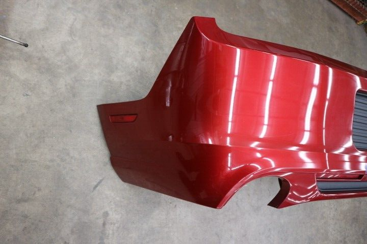 2013-2014 Ford Mustang GT Rear Bumper Cover "RZ RED" OEM