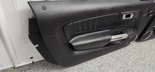 Load image into Gallery viewer, 2015-2023 Ford Mustang GT V6 Leather Insert Door Panel Set "Memory" OEM6
