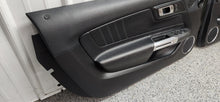 Load image into Gallery viewer, 2015-2023 Ford Mustang GT V6 LH &amp; RH Leather Insert Door Panel Set OEM
