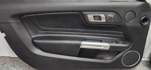 Load image into Gallery viewer, 2015-2023 Ford Mustang GT V6 EcoBoost LH &amp; RH Leather Insert Door Panel SET OEM
