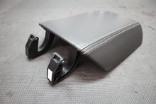 Load image into Gallery viewer, 2010-2015 Chevrolet Camaro Center Console Lid Armrest White Stitch - OEM
