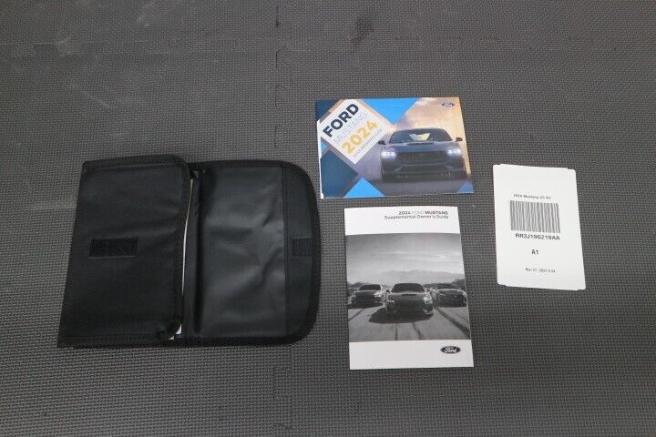 2024 Ford Mustang S650 Owner's Manual w/ Cover OEM