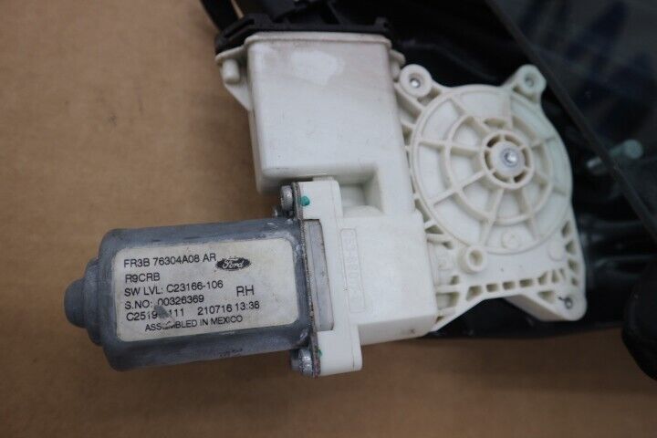 2015-2017 Ford Mustang Convertible RH Quarter Window & Motor - OEM