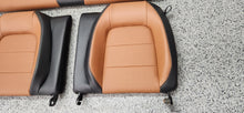 Load image into Gallery viewer, 2018-2023 Ford Mustang GT Mahogany Leather Seat Set Front Back OEM5
