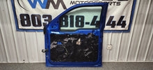 Load image into Gallery viewer, 2009-2014 Ford F-150 Super Cab RH Passenger Front Door Blue "SZ" OEM12
