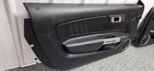 Load image into Gallery viewer, 2015-2023 Ford Mustang GT V6 EcoBoost LH &amp; RH Leather Insert Door Panel SET OEM
