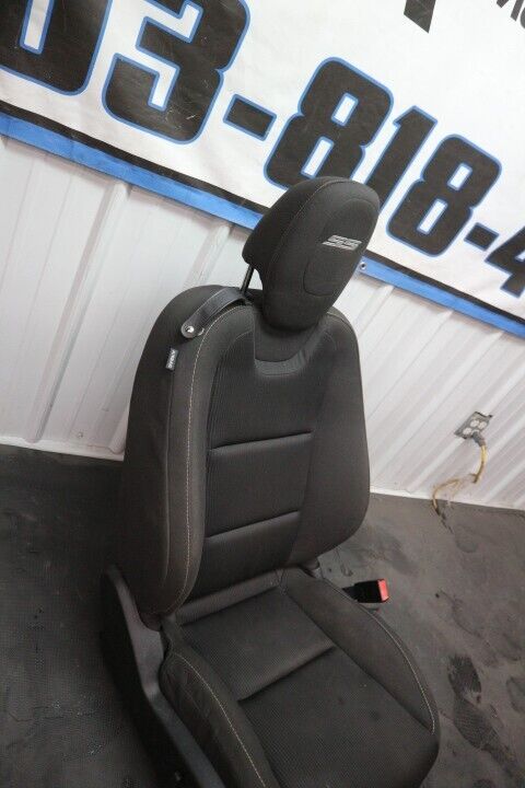 2010-2015 Chevy Camaro SS Front & Rear Black Cloth Seats Coupe Power OEM