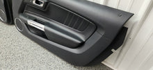 Load image into Gallery viewer, 2015-2023 Ford Mustang GT V6 EcoBoost LH &amp; RH Leather Insert Door Panel SET OEM
