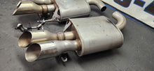 Load image into Gallery viewer, 2018-2023 Ford Mustang GT Active Exhaust Quad Tip Mufflers - OEM9
