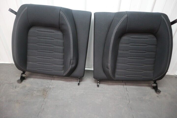 2015-2017 Ford Mustang GT Black Cloth Seat Set Power OEM