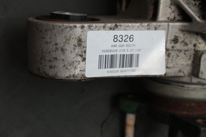 2014 Chevrolet Camaro SS 3.27 Rear Carrier Differential Automatic 22928326 GM