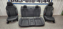 Load image into Gallery viewer, 2018-2024 Audi A5 S Line Front and Rear Black Leather Seat Set w/ Memory0
