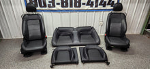 Load image into Gallery viewer, 2018-2023 Ford Mustang GT Black Leather Coupe Front &amp; Rear Seats OEM0
