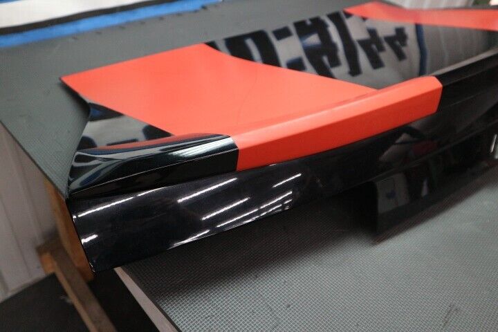 2010-2012 Chevrolet Camaro Trunk Lid w/ Spoiler "Black/Orange" OEM