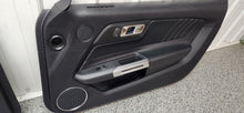 Load image into Gallery viewer, 2015-2023 Ford Mustang GT V6 Leather Insert Door Panel SET OEM4
