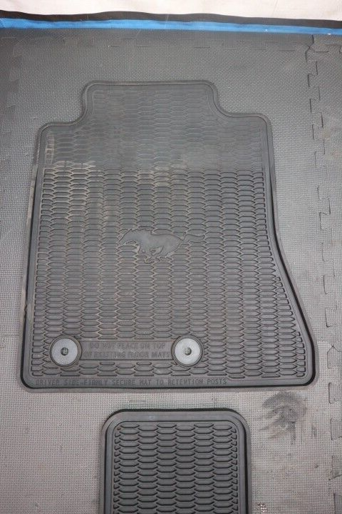 2015-2023 Ford Mustang Rubber Floor Mat Front OEM