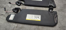 Load image into Gallery viewer, 2017-2023 Dodge Challenger Black Sun Visor Set OEM2
