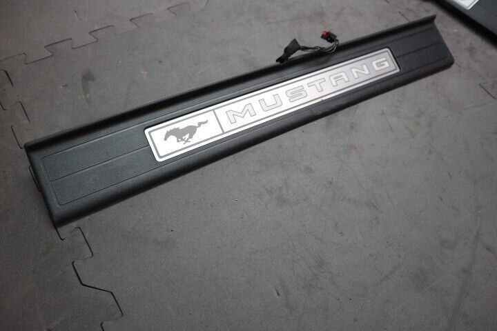 2015-2023 Ford Mustang GT Illuminated Door Sill Scuff Plate SET - OEM