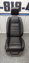 Load image into Gallery viewer, 2005-2009 Ford Mustang Black Leather Seat Set OEM

