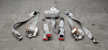 Load image into Gallery viewer, 2011-2014 Ford F-150 Super Cab Grey Rear Seat Belt Set OEM0

