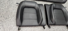 Load image into Gallery viewer, 2018-2023 Ford Mustang GT Black Leather Power Seat Set OEM2
