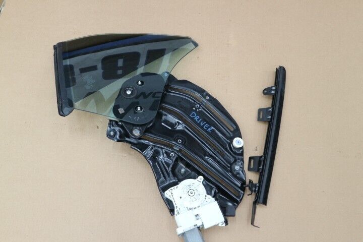 2015-2017 Ford Mustang Convertible LH Driver Quarter Window & Motor - OEM