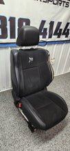 Load image into Gallery viewer, 2018-2023 Dodge Challenger Scat Pack Black Suede/Cloth Seat Set - OEM15
